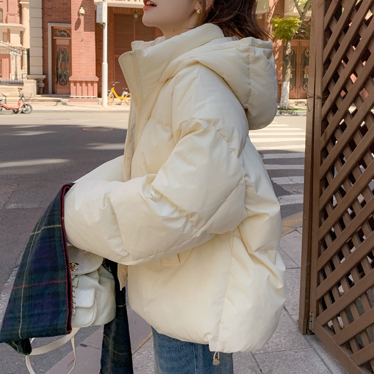 เสื้อโค้ทสั้น แฟชั่นฤดูหนาว สไตล์เกาหลี สําหรับผู้หญิง