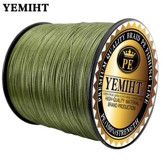 Yemiht สายเอ็นตกปลา PE 300 เมตร 8 เส้น ทนทาน