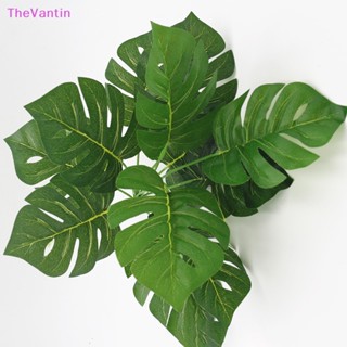Thevantin ต้นมอนสเตอร่าประดิษฐ์ ใบปาล์มจําลอง สําหรับตกแต่งสวน