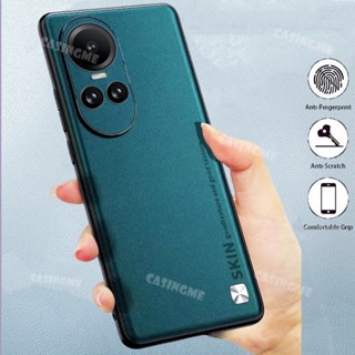 เคสโทรศัพท์มือถือหนัง ซิลิโคน TPU กันกระแทก หรูหรา สําหรับ Oppo Reno10 5G 10Pro 2023 Reno 10 9 Reno10 Pro Reno10Pro 10Pro+ + Plus 5G