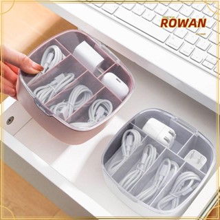ROWANS กล่องเก็บสายเคเบิ้ล อเนกประสงค์ แบบพกพา