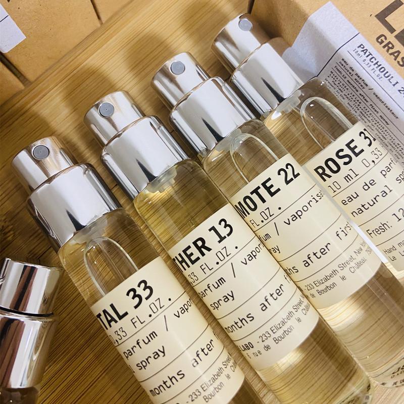 Le labo perfume sample 10MLตัวอย่างน้ําหอม ที่ ลาโบ 10มล # 29 ชาดํา 10 โตเกียว 22 มะกรูด หลอดทดลองสีส้ม กล่องห้าชิ้น