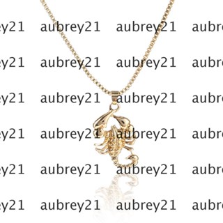 Aubrey1 สร้อยคอผู้ชาย เครื่องประดับแมงป่อง สร้อยคอ