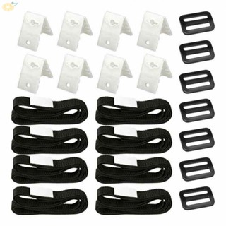 【VARSTR】Nylon Straps Roller Straps Kit Tight Straps 178x2.5cm/71x1in For Swimming