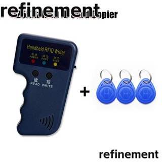 Refinement เครื่องทําซ้ํา 125KHz RFID แท็กจับคู่ที่ทนทาน และการ์ด ID Card Cloner มืออาชีพ