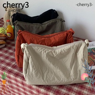 Cherry3 กระเป๋าสะพายข้าง ผ้าไนล่อนนุ่ม อเนกประสงค์ สําหรับผู้หญิง