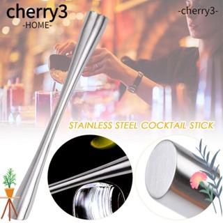 CHERRY3 เครื่องบดผลไม้ โมจิโตะ ผสมไวน์ แท่งผสม ร้อน สเตนเลส สั่น บดน้ําแข็ง สําหรับบาร์