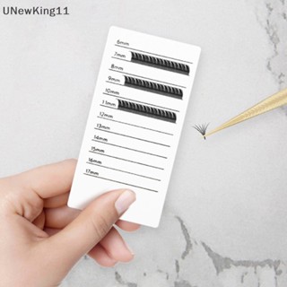 Unewking 2 IN 1 แผ่นอะคริลิค สําหรับต่อขนตาปลอม