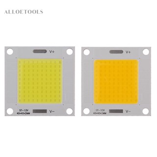 Au- ชิปหลอดไฟ LED COB 50W ทรงสี่เหลี่ยม ขนาด 40x40 มม. สําหรับ Spotlig [alloetools.th]