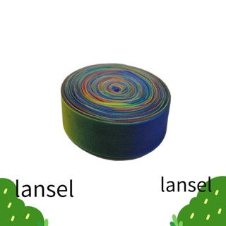 Lansel ริบบิ้นสีรุ้ง ริบบิ้นสีรุ้ง ม้วนผม สีรุ้ง Tulle Grosgrain