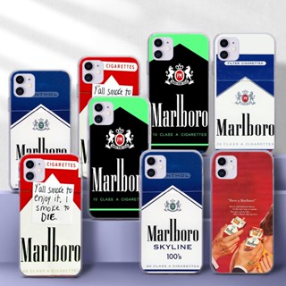 เคสโทรศัพท์มือถือแบบนิ่ม ลายโลโก้ Marlboro SXA39 สําหรับ OPPO A5s A7 AX5s AX7 A77 F3 A8 A31 A83 A1 A93 F11 Pro F11 A9 F5 A73