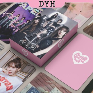 aespa การ์ด โปสการ์ด KPOP LOMO Card 55 ชิ้น/กล่อง
