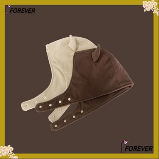 FOREVER หมวกกันหนาว แฟชั่นฤดูใบไม้ร่วง และฤดูหนาว