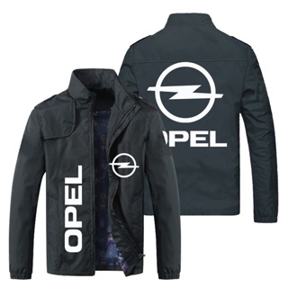 Opel LOGO Jacket Shop Customized Workwear Outdoor Driving Loose Thin Cardigan Stand Collar Windbreaker