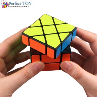 Ps Qiyi สติกเกอร์รูบิคปริศนา ความเร็ว 3x3 หลากสี ของเล่นสําหรับเด็ก