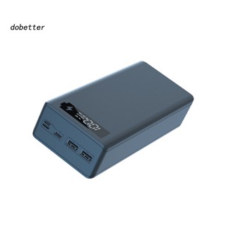 &lt;Dobetter&gt; เคสพาวเวอร์แบงค์ 18650 5 อินเตอร์เฟส พกพาง่าย อุปกรณ์เสริม