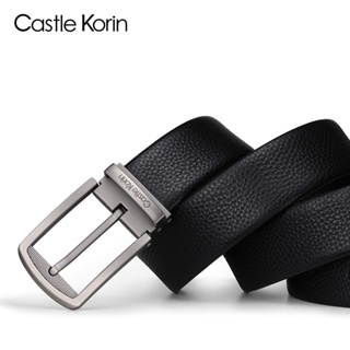 Castle Korin เข็มขัดหนังวัวแท้ สไตล์วินเทจ สําหรับผู้ชาย ck01027-TCLZWZD