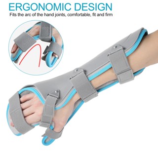 Fairy &amp; Magic รั้งข้อมือรั้งมือปรับได้สายรัดคงแพลง Carpal อุโมงค์เฝือก