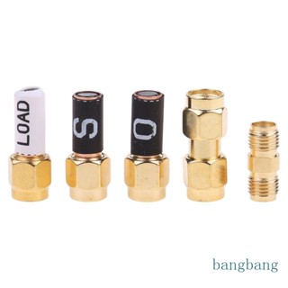 Bang SMA ชุดอุปกรณ์ทดสอบโคแอกเชียล RF โหลดสั้น แบบเปิด