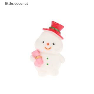 [little.coconut] ป้ายท็อปเปอร์ ลายการ์ตูนซานต้า สโนว์แมน กวาง คริสต์มาส สําหรับตกแต่งเค้ก 1 ชิ้น