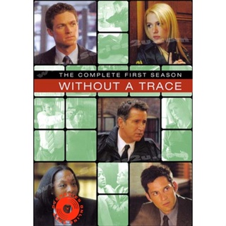 DVD Without A Trace Season 1 ครบชุด (เสียง อังกฤษ | ซับ ไทย) DVD