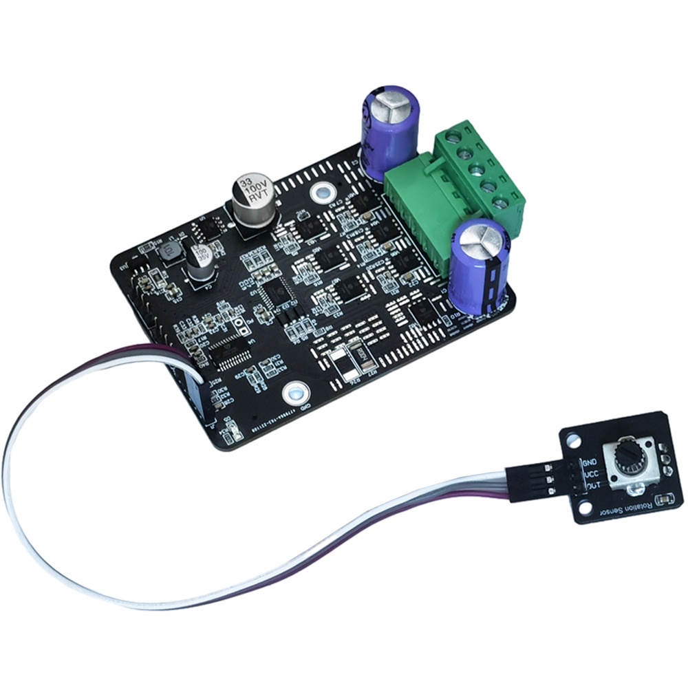 Dc 6-80V BLDC สามเฟส DC Brushless มอเตอร์ควบคุม PWM พลังงานสูง 1600W มอเตอร์ควบคุมไดรเวอร์บอร์ดควบคุมมอเตอร์ Regulator ไม่มีฮอลล์ ราคา ถูกที่สุด ดีลบีเคเค