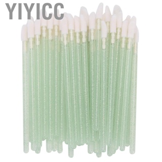 Yiyicc 100pcs Lip Brush Eyelash Cleaning Cotton Swab Lash Mousse Makeup Tool USA