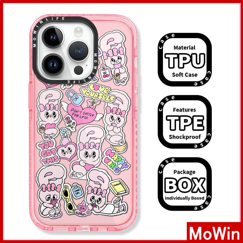 Mowin - เข้ากันได้สำหรับ 15 เคสไอโฟน11 เคส iphone 11 เคส iPhone เคสนิ่มเคสใสหนากันกระแทกกรอบป้องกันกล้องขั้นสูง Creative Graffiti เข้ากันได้กับ iPhone 13 Pro Max 12 Pro Max XR XS