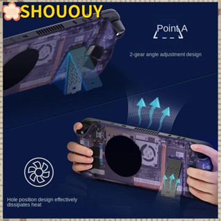 Shououy เคสป้องกันเกมคอนโซล กันกระแทก กระจายความร้อน ทนทาน สําหรับเกม Steam Deck