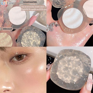 ZVEV Pearlescent Matte Fine Monochrome Eyeshadow Highlight Aurora Shine Restoration Palette ↑Eele