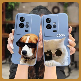 Simplicity soft shell Phone Case For VIVO IQOO11 Liquid silicone shell Cartoon phone case protective case Skin-friendly feel