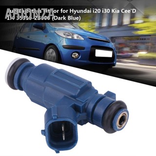 ARIONZA หัวฉีดน้ำมันเชื้อเพลิงสำหรับ Hyundai i20 i30 Kia CeeD 1.4 35310-2B000 (สีน้ำเงินเข้ม)