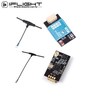 Iflight ELRS 915MHz / ELRS 2.4G ตัวรับสัญญาณ / โมดูล TX พร้อมเสาอากาศ 70 มม. / 40 มม. / เสาอากาศแบบดูอัลแบนด์ / สติ๊ก สําหรับโดรนแข่งขัน RC FPV