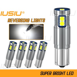 Iusiu ไฟตัดหมอก LED H6W H21W BAX9S BAY9S 9SMD 3030 150 สําหรับรถยนต์° 120° ตัวบ่งชี้ความกว้างย้อนกลับ สําหรับรถจักรยานยนต์