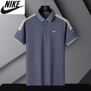 [ขายดี พร้อมส่ง] Nike เสื้อโปโล แขนสั้น คอปก ระบายอากาศ สวมใส่สบาย 100% สไตล์คลาสสิก สําหรับผู้ชาย