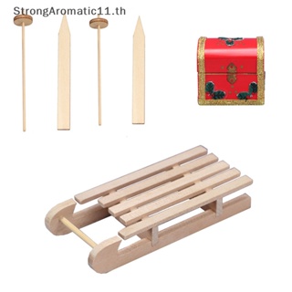 Strongaromatic โมเดลสโนว์บอร์ด คริสต์มาส ขนาดเล็ก 1:12 สําหรับตกแต่งบ้านตุ๊กตา 1 ชุด