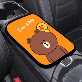 Universal Car Central Armrest Box Cushion Car Interior Armrest Box Cover Car Armrest Cushion Protective Pad Car Interior L6sh