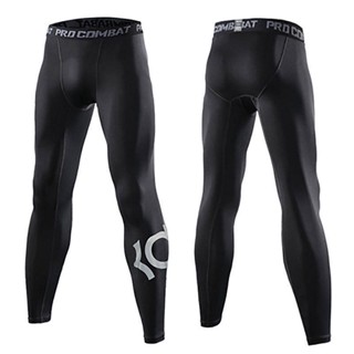 American Sports Tight Trousers Mens Basketball Fitness Pants Wear-Resistant Running Breathable Quick-Drying Pants Summer Training Leggings 4MB5