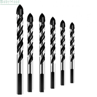 【Big Discounts】6PCS Triangular Tungsten Carbide Drill Bit For Porcelain Concrete Glass 3-8mm#BBHOOD