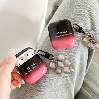 เคสหูฟัง กันน้ํา กันกระแทก สีดํา และสีชมพู สําหรับ Airpods 1 2 3 Pro