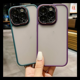 เคสโทรศัพท์มือถือ PC แข็ง โปร่งแสง กันกระแทก หรูหรา สําหรับ iPhone 14 13 12 Pro Max 12 13 Pro 14 plus 12 Pro Max 14 Pro Max