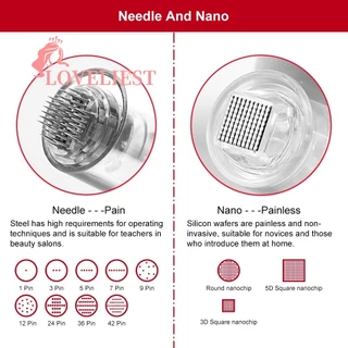 ทิ้ง Micro-needle 1/3/5/7/9/12/36/42 Nano Bayonet สกรูพอร์ตสําหรับ Mym/m5/m7/A10/E30/N2