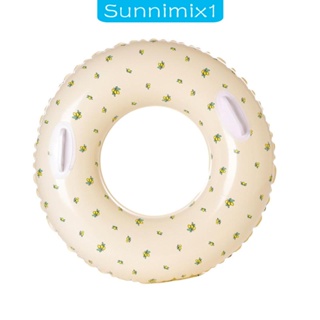 [Sunnimix1] ห่วงยางลอยน้ํา แบบเป่าลม สําหรับสระว่ายน้ํา ชายหาด ปาร์ตี้