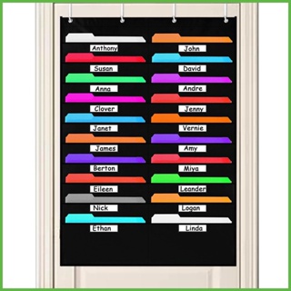 กระเป๋าจัดเก็บเอกสาร แบบแขวน 20 ชื่อ 4 ช่อง สําหรับแขวนนอกบ้าน dyrfth