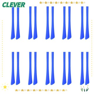 Clever 10 คู่ แว่นตาสลิป ชุดซิลิโคน สีฟ้า แว่นตากันแดด ตะขอเกี่ยวหู แว่นตา