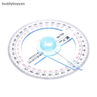 Bbth ไม้โปรแทรกเตอร์ พลาสติก เส้นผ่าศูนย์กลาง 360 องศา แบบพกพา