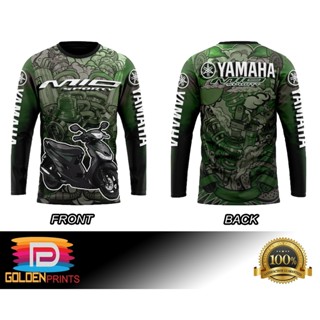 เสื้อแขนยาว mio รุ่น 1 สไตล์สปอร์ต สําหรับขี่จักรยานยนต์ yamaha