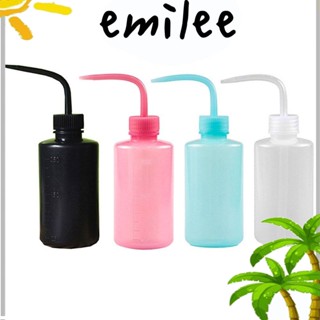 Emilee ขวดสัก แบบพกพา สีฟ้า สีชมพู สีดํา สีขาว 250 มล. 4 ชิ้น