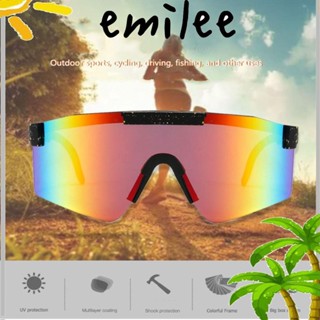 Emilee แว่นตากันแดด เลนส์โพลาไรซ์ สําหรับขี่จักรยาน เล่นกีฬา กลางแจ้ง