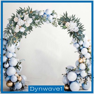 [Dynwave1] ซุ้มดอกไม้ ใบไม้สีเขียว แฮนด์เมด สําหรับตกแต่งบ้าน งานแต่งงาน รถยนต์